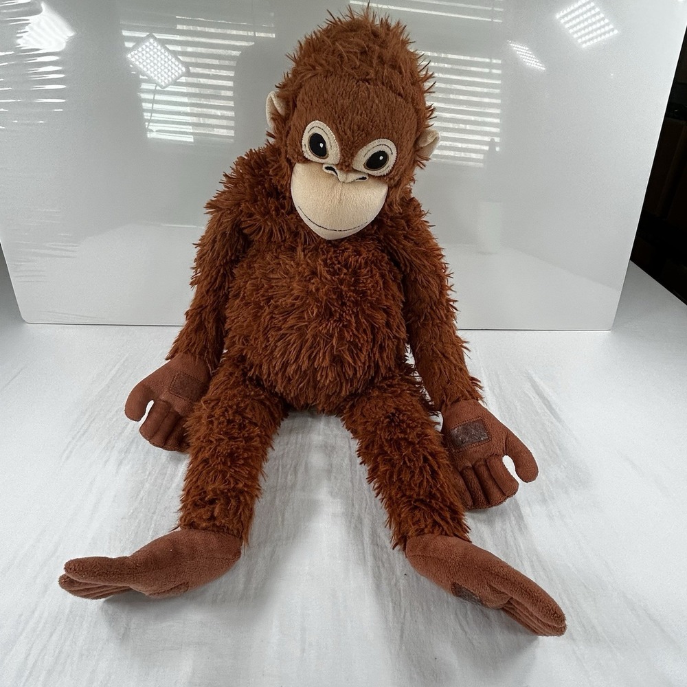 The IKEA Djungelskog Orangutan Soft Plush Toy Brown 24" Stuffed Animal